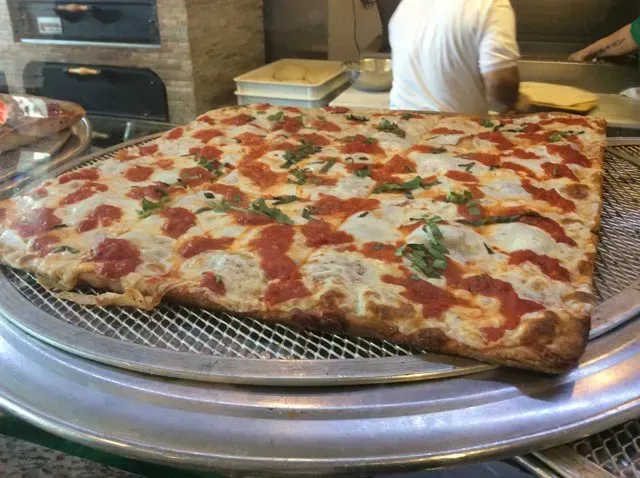 A fresh specialty pizza